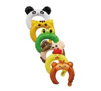 P'tit Clown - 14041 - Serre-tête Gonflable - Forme Animal - Lot de 6