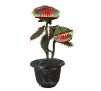 P'tit Lit Plante carnivore animée PTIT CLOWN 19104 Sonore et lumineuse Vert