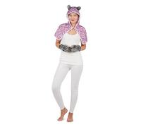 P'TIT Clown - 21021 - Set de Déguisement Loup Grand-Mère - Adulte - Taille Unique - Idéal pour Tenue Carnaval, Cosplay, Halloween, Fête Costumée, Spectacles, Soirées à Thème, Evénements Déguisés