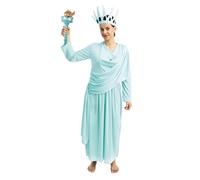 P'tit Clown - 21173 - Déguisement Statut de la Liberté Femme - Parfait pour Carnaval et vos Soirées à Thème - Polyester - L/XL