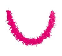 P'tit Clown - 21611 - Boa plumes - Fuchsia - Longueur 160 cm - Unisexe - Accessoire parfait pour Déguisement, Charleston, Années 20, Flapper, Carnaval, Fête costumée