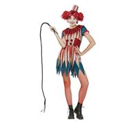 P'TIT CLOWN - 23141 - Costume Clown Vintage - Déguisement Halloween Femme - Années 20 - Cirque - Carnaval, Cosplay