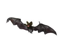P'tit Clown - 23175 - Automate Halloween Chauve-Souris Animé - Animatronique - Animatronics - Animée, Sonore, Lumineuse - Décoration Effrayante - Piles Non incluses (3 x AA) - 90 cm