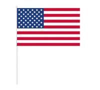 P'TIT CLOWN - 23452 - Drapeau USA - 30x40 cm - Drapeau Américain - Idéal pour Fête Nationale États-Unis, 4 Juillet - Événements Sportifs, Festivals - Polyester - Multicolore