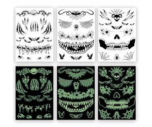 P'TIT CLOWN - 23659 - Tatouage HW - phosphorescent - modèle aléatoire