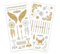 P'TIT CLOWN - 23740 - Tatouages or/argent II - modèle aléatoire