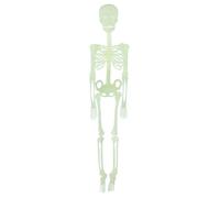 P'tit Clown - 24074 - Squelette Articulé Phosphorescent à Suspendre - Décoration Effrayante Halloween - Accessoire Idéal pour Maison Hantée, Fête, Soirée, Évènement à Thème - 150 cm