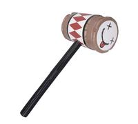 P'tit Clown - 24087 - Marteau de Cirque Arlequin - Marteau de Clown Géant pour Costume Effrayant - Accessoire Déguisement Halloween, Carnaval, Cosplay - Plastique - 56 cm