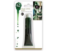 P'TIT CLOWN - 24091 - Faux Sang Vert 28 ml - Maquillage Déguisement Halloween - Make-up Horreur - Sang de Théâtre - Fake Blood - Peinture Visage - Effets Spéciaux - Sang de Film - Cosplay, Carnaval