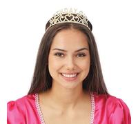 P'TIT CLOWN - 24264 - Diadème Birthday Girl - métal - or