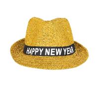 P'TIT CLOWN - 24374 - Borsalino Happy New Year - LED - or
