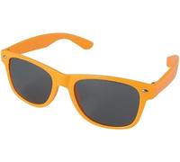 P'tit Clown - 35892 - Lunettes Blues Brothers - Parfait pour Carnaval, Fêtes à Thèmes, Soirées Costumées, Fluo, Festivals, Halloween, Party - Orange Fluo - Plastique