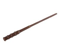 P'tit Clown - 38330 - Baguette de Sorcier - Baguette Magique - Magic Wand - Accessoire Déguisement Sorcière, Magicien, Wizard - pour Costume Halloween, Carnaval, Cosplay - Plastique - 29 cm - Marron