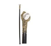P'TIT Clown - 41035- Canne de Sorcier - Witcher Cane - Accessoire Déguisement - Parfait pour Halloween, Cosplay, Fêtes Costumées, Soirées à Thème, Carnaval, Manga, Cosplay - Plastique - 90 cm