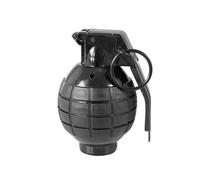 P'TIT Clown - 60201 - Fausse Grenade Sonore et Lumineuse - Arme Factice, Accessoire de Déguisement - pour Carnaval, Cosplay, Halloween, Fêtes à Thèmes, Soirées Costumées - Plastique