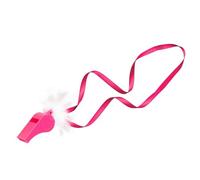 P'tit Clown - 66621 - Lot de 6 Sifflets - Parfait pour Ajouter Une Touche de Fun et de Folie à Votre Enterrement de Vie de Jeune Fille - EVJF - Rose