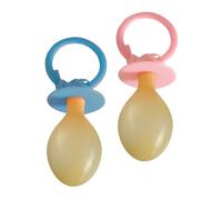 P'TIT Clown - 69064 - Tétine Géante - Accessoire Humoristique de Déguisement - pour Carnaval, Gender Reveal, Nouvel an, Naissance, Baptême, Clown - Coloris Aléatoire, Vendu à l'unité - 20 x 8 cm