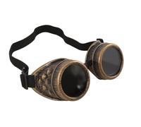 P'TIT CLOWN - 69100 - Lunettes Steampunk - Elastique, Réglables - Adulte - Unisexe - Accessoire de Déguisement - Parfait pour Halloween, Carnaval, Cosplay, Fêtes Costumées, Evènements à Thèmes