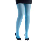 P'TIT CLOWN 74707 Collant Opaque - Bleu Schtroumpf
