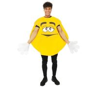Deguisement Bonbon M&m's Rouge/jaune/vert/bleu - Jaune