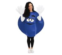 Deguisement Bonbon M&m's Rouge/jaune/vert/bleu - Bleu