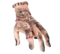 P'TIT Clown - 78898 - Automate Halloween Main Coupée Animé Sonore - Animatronique - Animatronics - Parfait pour Une Décoration Effrayante - Piles (3xAAA) Non incluses - Latex, Plastique - 20 cm