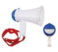 P'TIT Clown - 84001 - Mégaphone de Supporter 16 cm - Blanc - Parfait pour Les Célébrations et Événements Sportifs