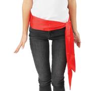 P'TIT CLOWN - 86130 - Ceinture Tissu Rouge - Look Festif pour Féria, Pays Basque, Fêtes Espagnoles - Accessoire de Déguisement - Pour Carnaval, Fêtes à Thèmes, Festivals - 200 x 12 cm