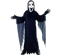 P'tit Clown - 88376 - Costume fantôme - enfant - noir - 7/9 ans