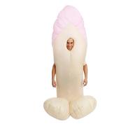 P'TIT CLOWN - 90425 - Costume Gonflable Zizi - Déguisement Adulte - Unisexe - pour Carnaval, Halloween et Autres fêtes costumées - Facile à Enfiler - Gonflage Rapide - Polyester - Taille Unique