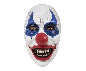 PTIT CLOWN - 95590 - Masque de Clown Tueur Adulte - Serial Killer Mask Horror - Accessoire parfait pour Halloween, Carnaval, Cosplay, Fêtes Costumées, Cirque - Taille Unique
