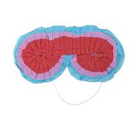 1 Masque bandeau pour Piñata bleu, rouge et fuchsia REF/82089 fuchsia, bleu et rouge