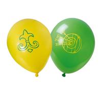 P'tit Clown - Accessoires Déco Robin des Bois™ - Licence Officielle - pour Décoration Anniversaire Enfant, Carnaval, Fêtes Costumées (Ballons - Ø 30 cm - Lot de 6)