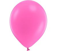 P'tit Clown - Ballon diamètre 30 cm - rose - lot de 10