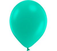 P'tit Clown - Ballon diamètre 30 cm - turquoise - lot de 10
