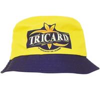 P'TIT CLOWN - Bob Apéro Adulte - Unisexe - Chapeau de Plage - Chapeaux de Pêcheur - Tricard, Sauciflex - Accessoire Déguisement Carnaval, Cosplay, Halloween (Jaune)