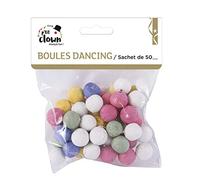 P'tit Clown - Boules à Sarbacane Multicolores - Lot de 50