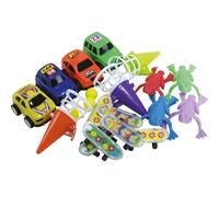 P'TIT CLOWN - Cadeaux pour Pinata - Lot de 40 Jouets Pinata - Accessoires Parfait pour Fêtes d'Anniversaire Enfant, Kermesses, Célébrations - Multicolore (Cadeaux pour pinata x40 - garçon)