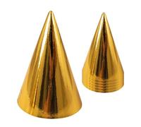 P'TIT CLOWN - Chapeaux Pointus en Carton - Lot de 6 - Accessoires Festifs Idéaux pour Anniversaires et Fêtes