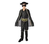 P'TIT CLOWN - Costume Bandit Masqué - Déguisement Enfant - Parfait pour Carnaval, Fêtes Costumées et Évènements à Thème (10-12 ans)