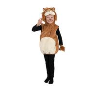 P'TIT CLOWN - Déguisement Animal Enfant - Parfait pour Carnaval, Fêtes Costumées et Évènements à Thème (Lion, 5-6 ans)