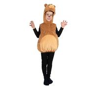 P'TIT CLOWN - Déguisement Animal Enfant - Parfait pour Carnaval, Fêtes Costumées et Évènements à Thème (Ours, 5-6 ans)