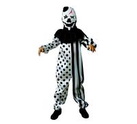 P'tit Clown Déguisement arlequin horreur - enfant - 10/12 ans