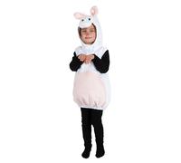 P'TIT CLOWN - Déguisement Lapin Enfant - Costume Lapin avec Capuche - Idéal Pâques, Carnaval, Anniversaire, Halloween, Kermesse, Fête Costumée