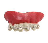 P'TIT CLOWN - Dentier Appareil Dentaire - Parfait pour Déguisement d'halloween, Carnaval, Fêtes Costumées et Évènements à Thème