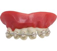 P'TIT CLOWN - Dentier Appareil Dentaire - Parfait pour Déguisement d'halloween, Carnaval, Fêtes Costumées et Évènements à Thème