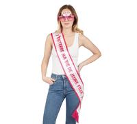 P'tit Clown - Écharpe EVG, EVFJF - Parfaite pour Compléter Votre Déguisement pour Votre Évènement (Rose)