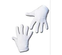 P'tit Clown Gants Enfant Halloween Couleur Blanc - Accessoire Déguisement Père Noël, Mère Noël, Magicien, Spectacle Scolaire, Carnaval, Halloween, Cosplay - Polyester