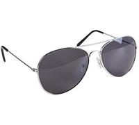 P'TIT CLOWN - Lunettes Aviateur - Policier - Accessoires Fantaisies pour Compléter Déguisement Carnaval, Halloween, Cosplay, Fête Costumée (Noir)