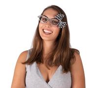 P'TIT CLOWN - Lunettes Fantaisies - Funny Party Glasses - Adulte - Parfaites pour Déguisement Carnaval, Cosplay, Soirée Cocktail, Fête Tropicale - Plastique (Lunettes de Pin-up)